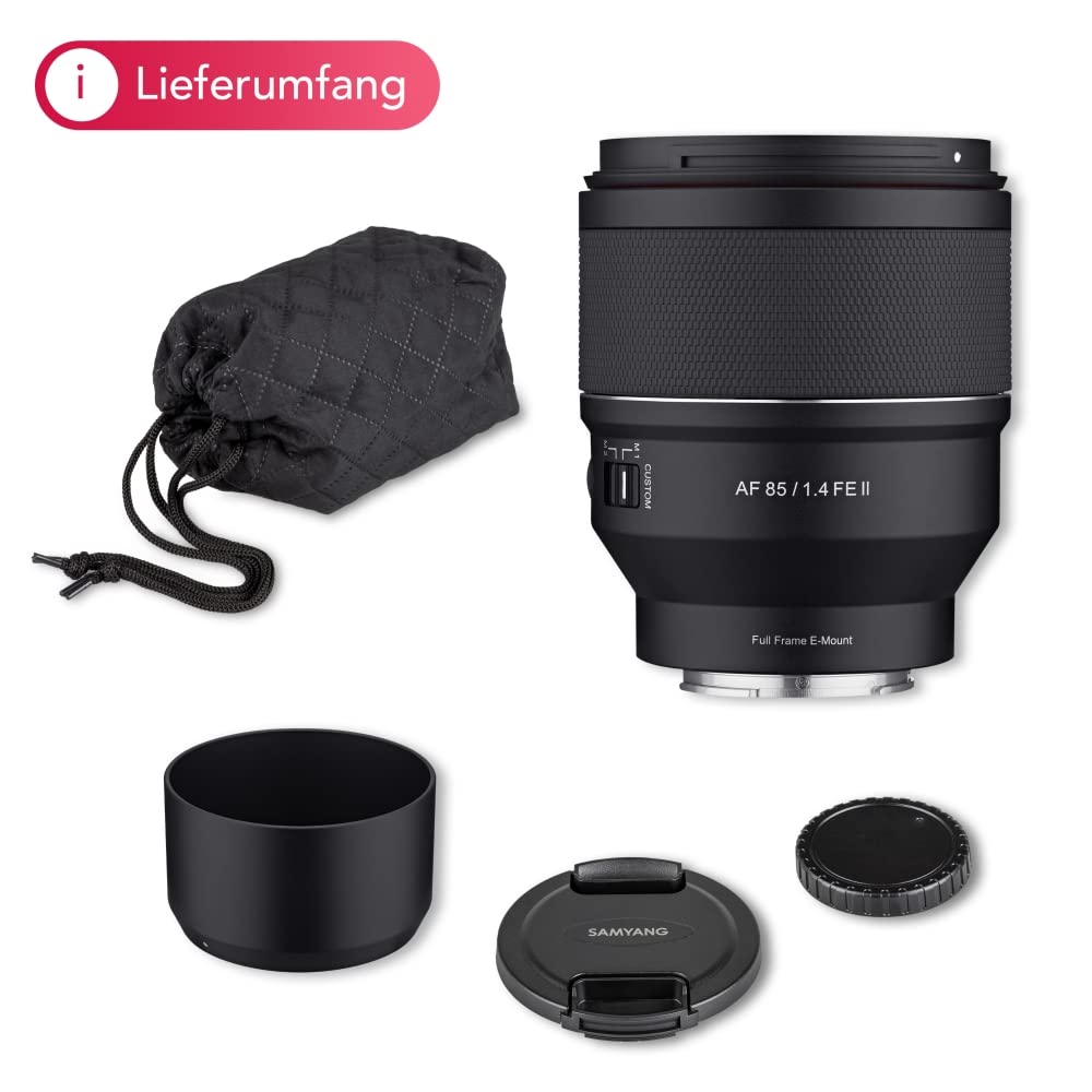 Samyang AF 85mm F1.4 FE II Lens for Sony E Samyang AF 85mm F1.4 FE II Lens for Sony E